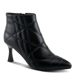 NEW Patrizia Theana quilted booties black boots 39 women’s 8 $99